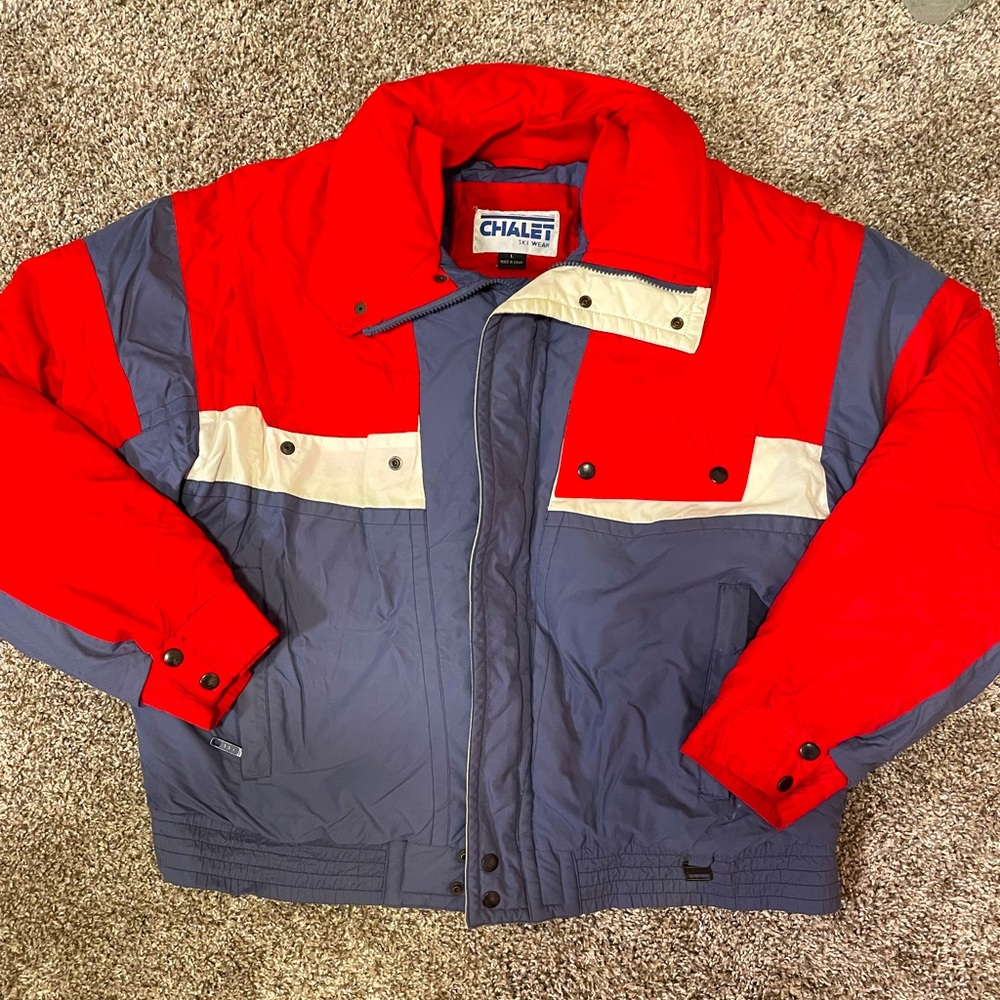 Vintage like snow jacket